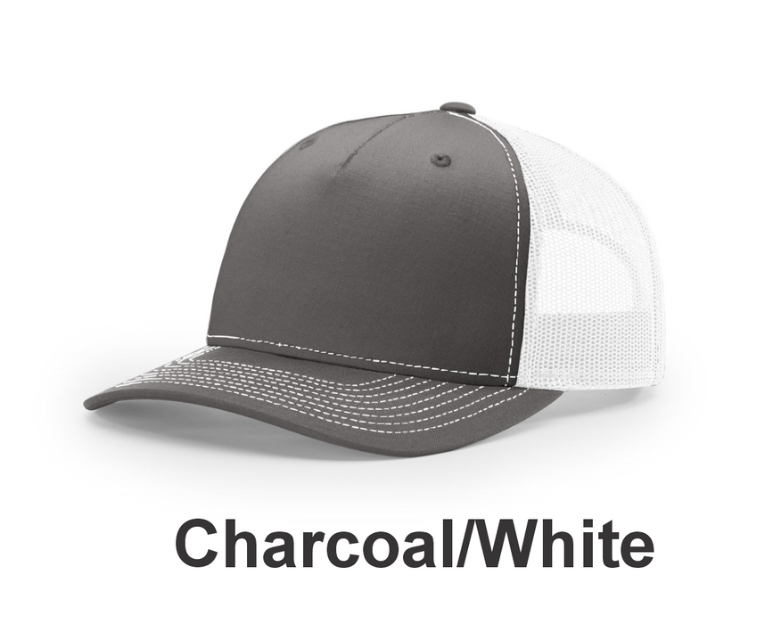 Richardson Five-Panel Trucker Hat - w/ No Printing (112FP) - 18 Colors Available