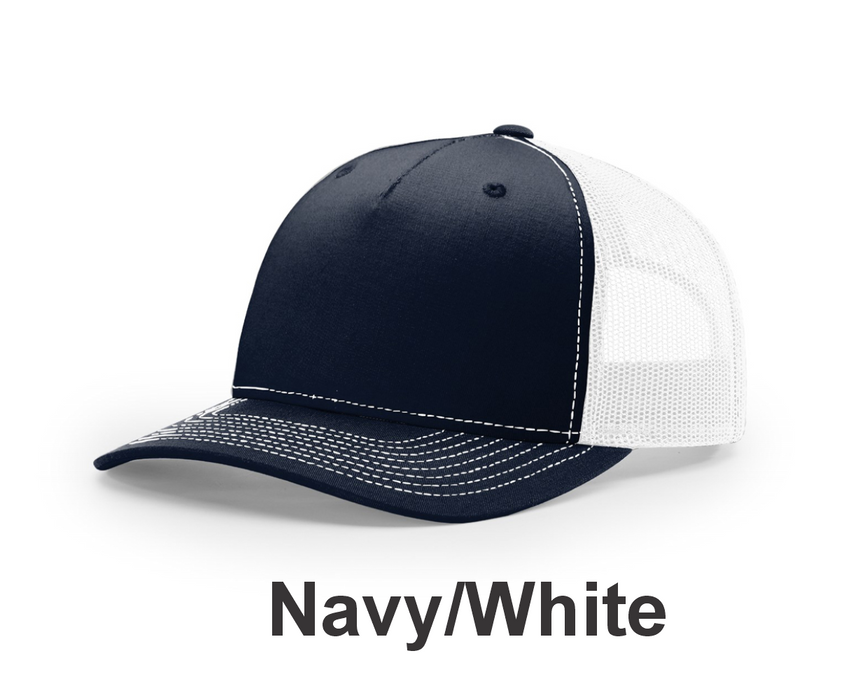 Richardson Five-Panel Trucker Hat - w/ No Printing (112FP) - 18 Colors Available