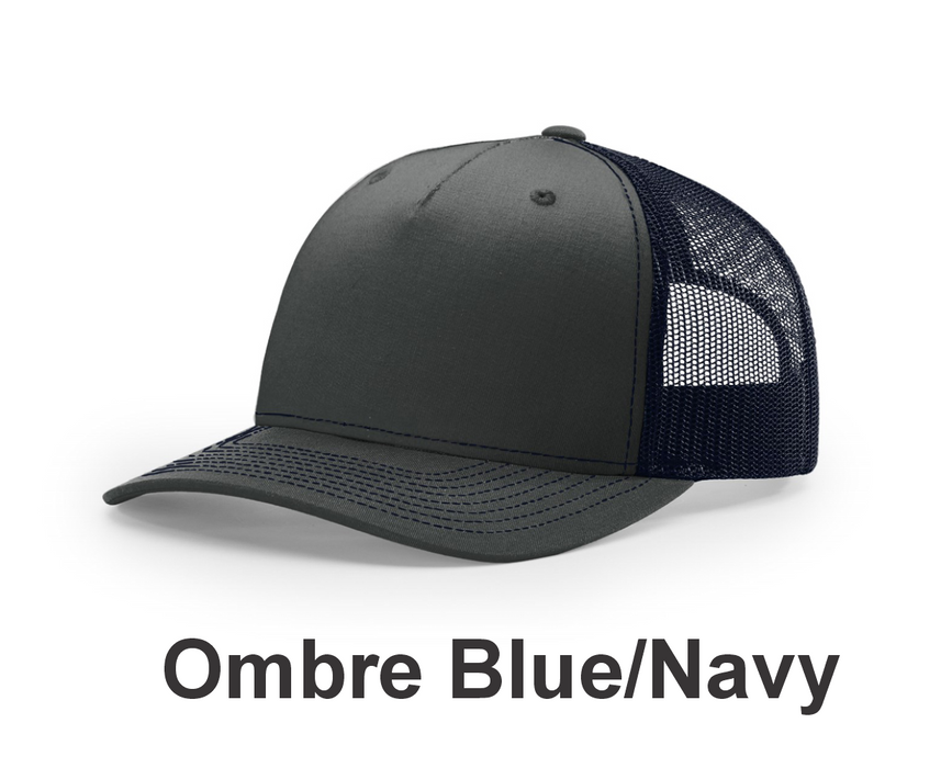 Richardson Five-Panel Trucker Hat - w/ No Printing (112FP) - 18 Colors Available