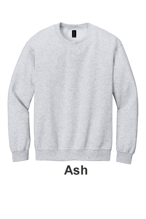 Gildan® Heavy Blend™ Crewneck Sweatshirt- w/ 2 Location (18000) - 41 Colors Available