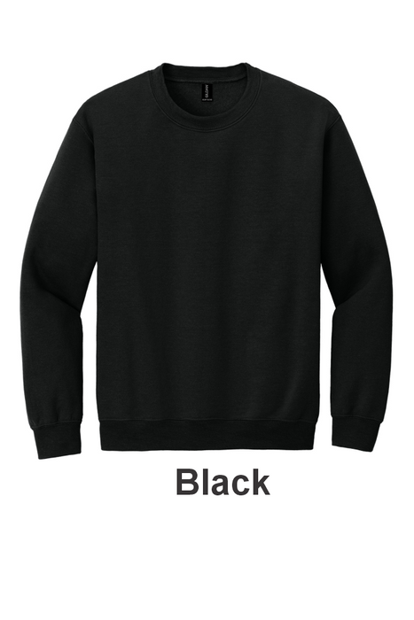 Gildan® Heavy Blend™ Crewneck Sweatshirt- w/ 2 Location (18000) - 41 Colors Available