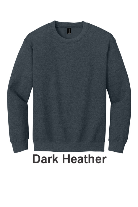 Gildan® Heavy Blend™ Crewneck Sweatshirt- w/ 2 Location (18000) - 41 Colors Available