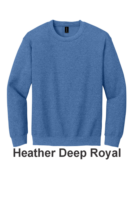 Gildan® Heavy Blend™ Crewneck Sweatshirt- w/ 2 Location (18000) - 41 Colors Available