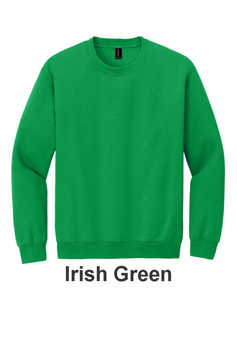 Gildan® Heavy Blend™ Crewneck Sweatshirt- w/ 2 Location (18000) - 41 Colors Available