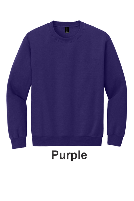 Gildan® Heavy Blend™ Crewneck Sweatshirt- w/ 2 Location (18000) - 41 Colors Available
