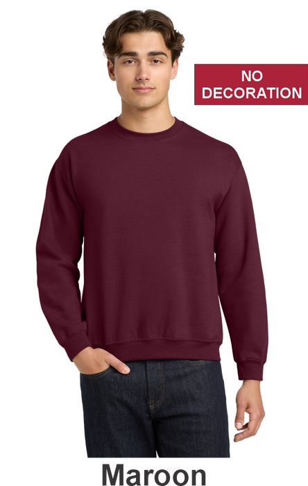 Gildan® Heavy Blend™ Crewneck Sweatshirt- w/ No Print (18000) - 41 Colors Available