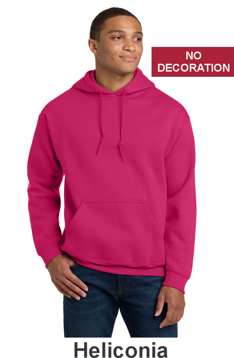 Gildan Heavy 50/50 Hooded Sweatshirt - w/ No Print - 47 Colors Available