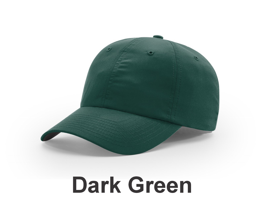Richardson Relaxed Performance Lite Hat - w/ Embroidery (220) - 15 Colors Available