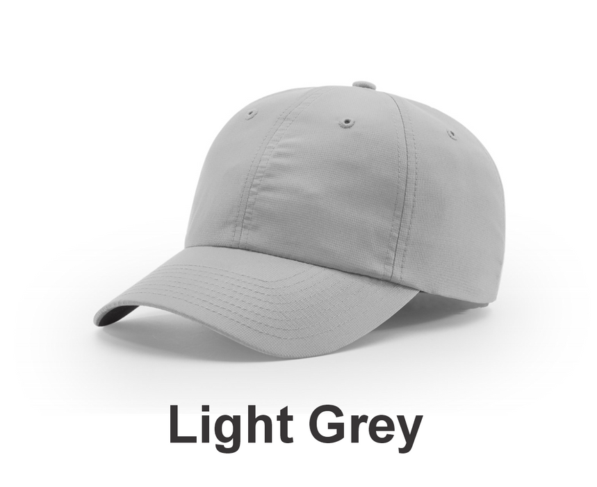 Richardson Relaxed Performance Lite Hat - w/ No Print (220) - 15 Colors Available