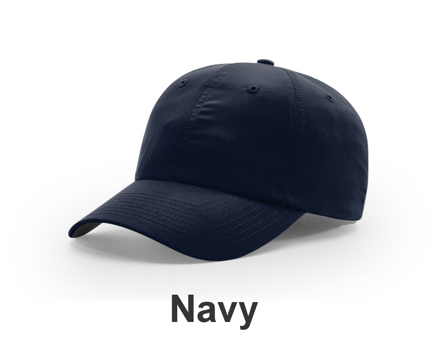 Richardson Relaxed Performance Lite Hat - w/ Embroidery (220) - 15 Colors Available