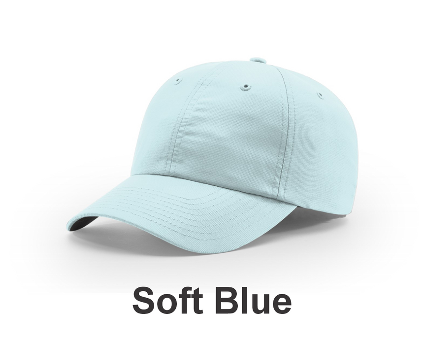 Richardson Relaxed Performance Lite Hat - w/ Embroidery (220) - 15 Colors Available