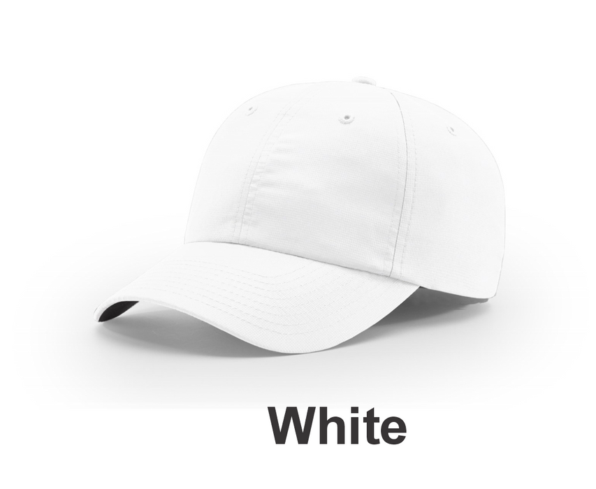 Richardson Relaxed Performance Lite Hat - w/ Embroidery (220) - 15 Colors Available