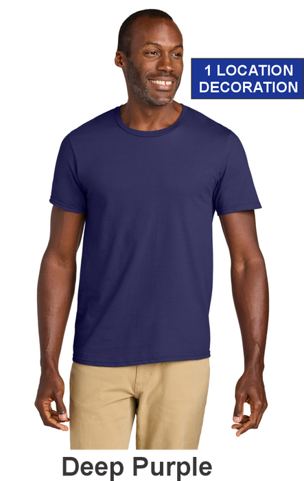 Jerzees Classics™ Unisex Cotton T-Shirt- w/ 1 Location (363M) - 38 Colors Available