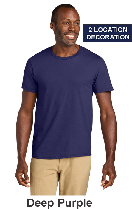 Jerzees Classics™ Unisex Cotton T-Shirt- w/ 2 Location (363M) - 38 Colors Available