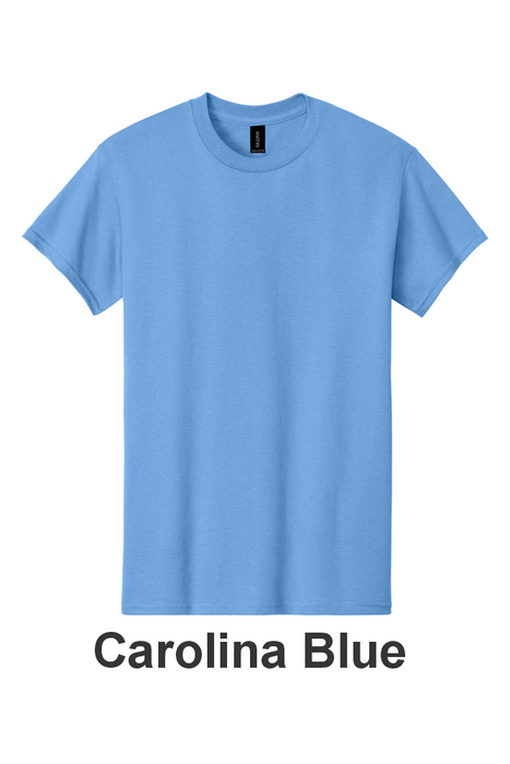 Gildan® Heavy Cotton™ 100% Cotton T-Shirt - w/ No Print (5000) - 35 Colors Available