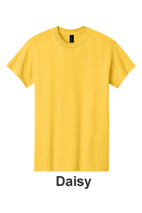 Gildan® Heavy Cotton™ 100% Cotton T-Shirt - w/ No Print (5000) - 35 Colors Available