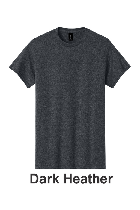 Gildan® Heavy Cotton™ 100% Cotton T-Shirt - w/ No Print (5000) - 35 Colors Available