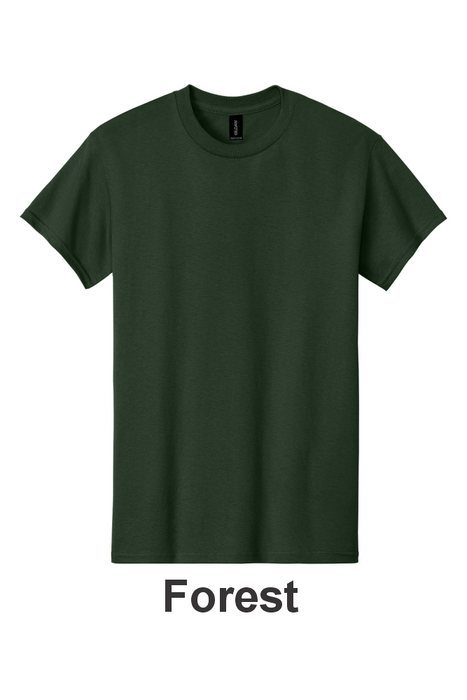 Gildan® Heavy Cotton™ 100% Cotton T-Shirt - w/ No Print (5000) - 35 Colors Available