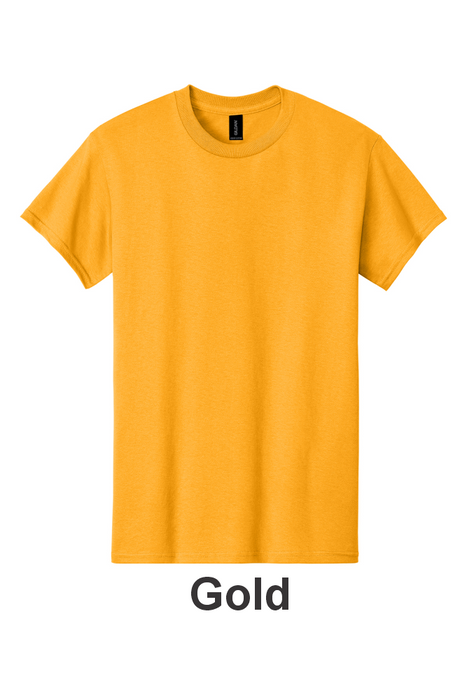 Gildan® Heavy Cotton™ 100% Cotton T-Shirt - w/ No Print (5000) - 35 Colors Available