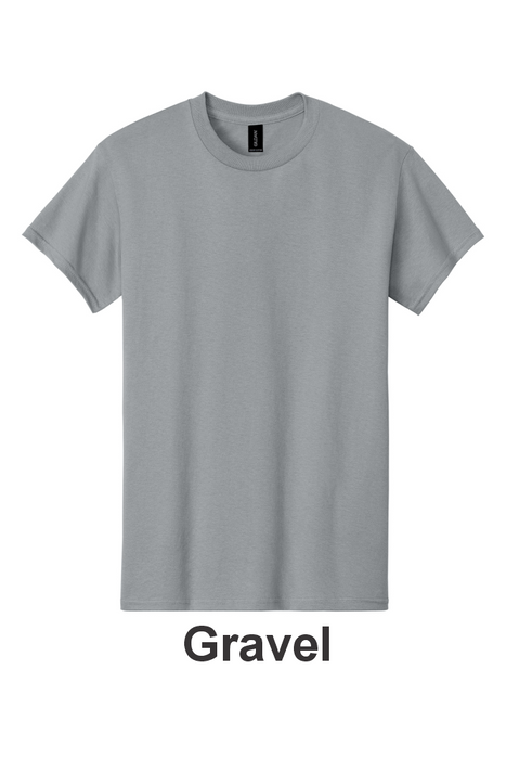 Gildan® Heavy Cotton™ 100% Cotton T-Shirt - w/ No Print (5000) - 35 Colors Available