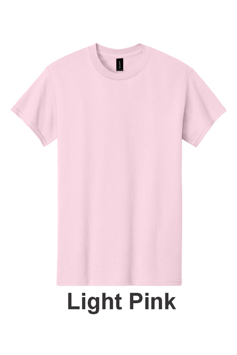 Gildan® Heavy Cotton™ 100% Cotton T-Shirt - w/ No Print (5000) - 35 Colors Available