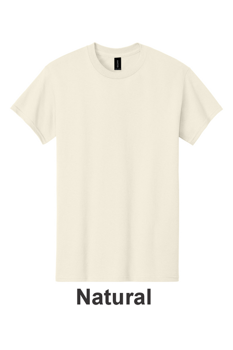 Gildan® Heavy Cotton™ 100% Cotton T-Shirt - w/ No Print (5000) - 35 Colors Available