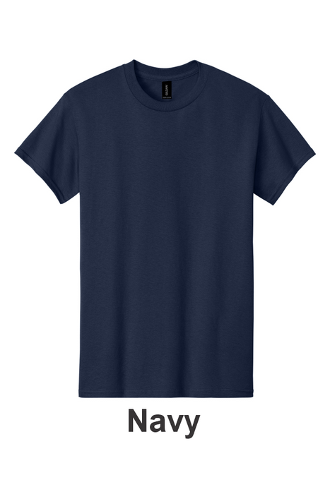 Gildan® Heavy Cotton™ 100% Cotton T-Shirt - w/ No Print (5000) - 35 Colors Available