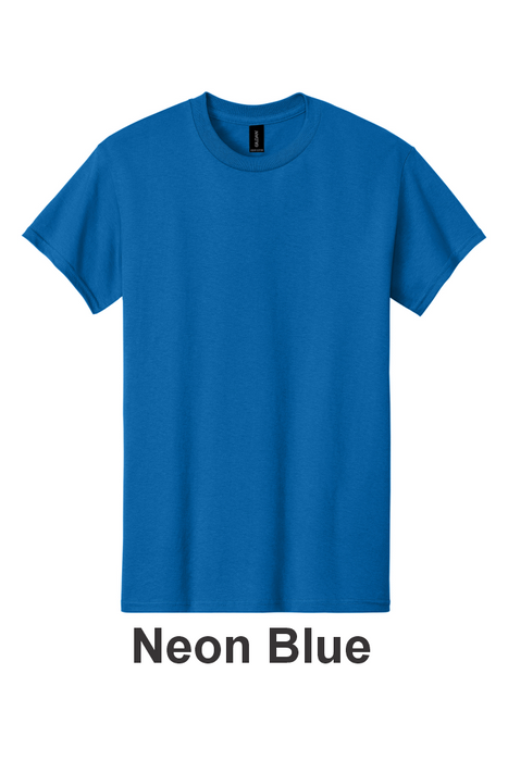 Gildan® Heavy Cotton™ 100% Cotton T-Shirt - w/ No Print (5000) - 35 Colors Available