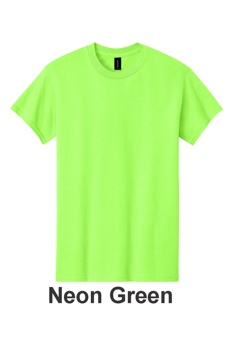 Gildan® Heavy Cotton™ 100% Cotton T-Shirt - w/ No Print (5000) - 35 Colors Available