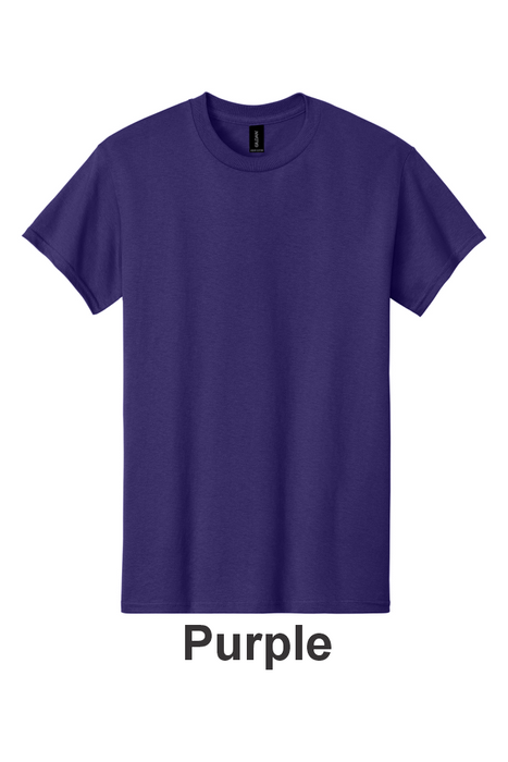 Gildan® Heavy Cotton™ 100% Cotton T-Shirt - w/ No Print (5000) - 35 Colors Available