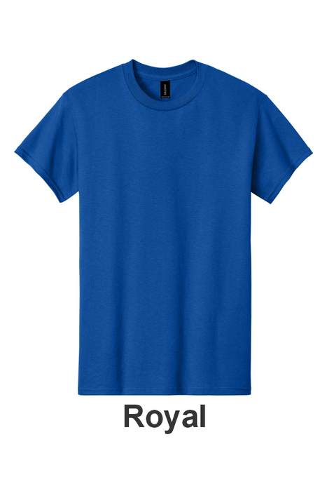 Gildan® Heavy Cotton™ 100% Cotton T-Shirt - w/ No Print (5000) - 35 Colors Available