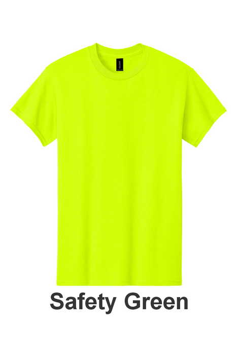 Gildan® Heavy Cotton™ 100% Cotton T-Shirt - w/ No Print (5000) - 35 Colors Available