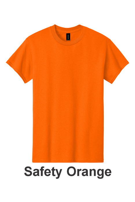 Gildan® Heavy Cotton™ 100% Cotton T-Shirt - w/ No Print (5000) - 35 Colors Available