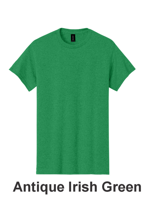 SPECIAL COLORS - Gildan® Heavy Cotton™ 100% Cotton T-Shirt - w/ 1 Location Print (5000) - 13 Colors Available