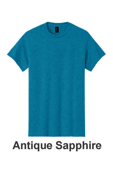 SPECIAL COLORS - Gildan® Heavy Cotton™ 100% Cotton T-Shirt - w/ 1 Location Print (5000) - 13 Colors Available