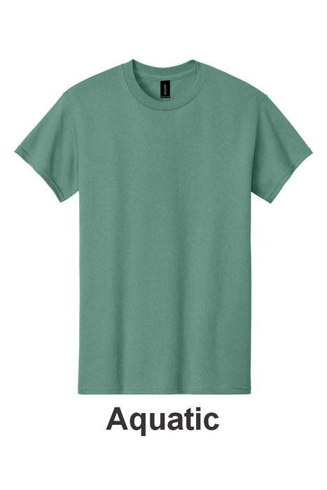 SPECIAL COLORS - Gildan® Heavy Cotton™ 100% Cotton T-Shirt - w/ 1 Location Print (5000) - 13 Colors Available