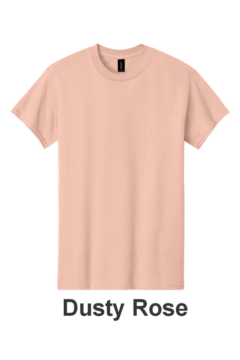 SPECIAL COLORS - Gildan® Heavy Cotton™ 100% Cotton T-Shirt - w/ 1 Location Print (5000) - 13 Colors Available