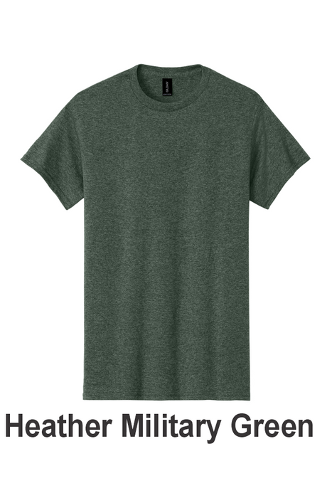 SPECIAL COLORS - Gildan® Heavy Cotton™ 100% Cotton T-Shirt - w/ 1 Location Print (5000) - 13 Colors Available