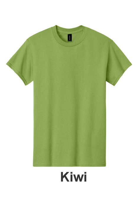 SPECIAL COLORS - Gildan® Heavy Cotton™ 100% Cotton T-Shirt - w/ 1 Location Print (5000) - 13 Colors Available