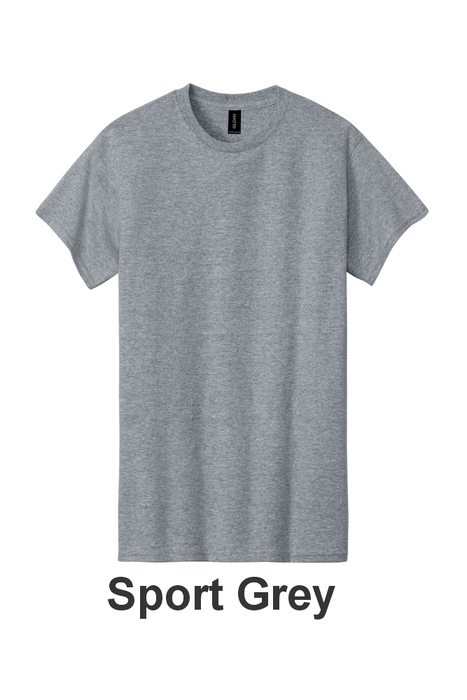 Gildan® Heavy Cotton™ 100% Cotton T-Shirt - w/ No Print (5000) - 35 Colors Available