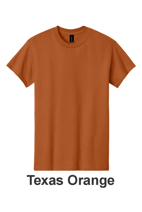 Gildan® Heavy Cotton™ 100% Cotton T-Shirt - w/ No Print (5000) - 35 Colors Available