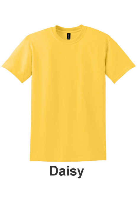 Gildan DryBlend 50/50 Short Sleeve Tee - w/ No Print (8000) - 27 Colors Available