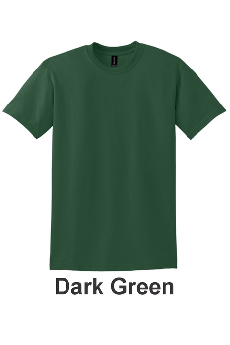 Gildan DryBlend 50/50 Short Sleeve Tee - w/ No Print (8000) - 27 Colors Available