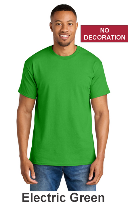 Gildan DryBlend 50/50 Short Sleeve Tee - w/ No Print (8000) - 27 Colors Available