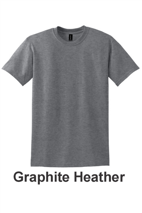 Gildan DryBlend 50/50 Short Sleeve Tee - w/ No Print (8000) - 27 Colors Available