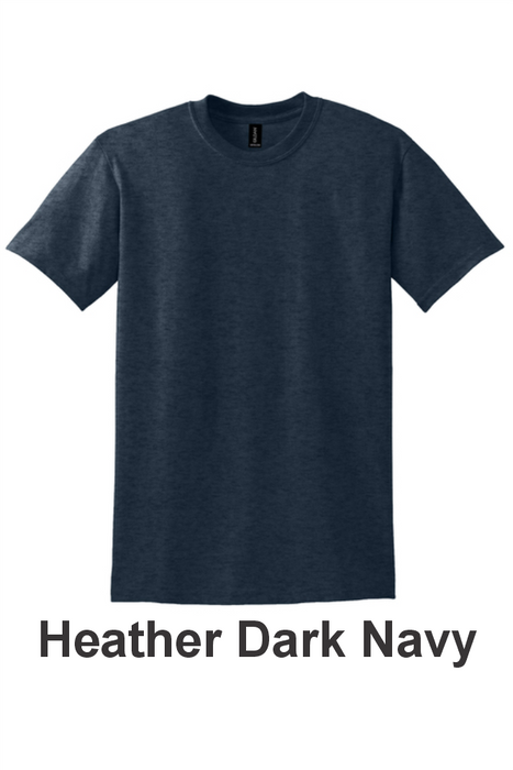 Gildan DryBlend 50/50 Short Sleeve Tee - w/ No Print (8000) - 27 Colors Available