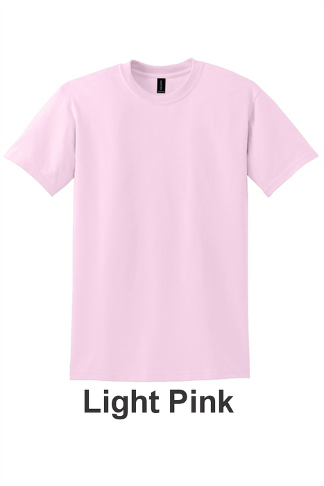 Gildan DryBlend 50/50 Short Sleeve Tee - w/ No Print (8000) - 27 Colors Available