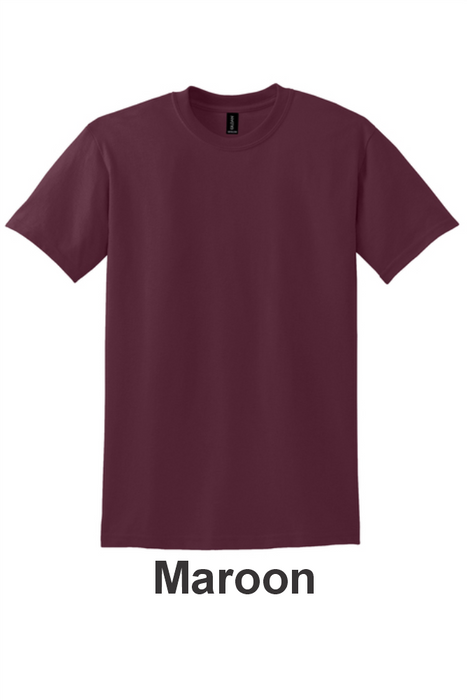 Gildan DryBlend 50/50 Short Sleeve Tee - w/ No Print (8000) - 27 Colors Available