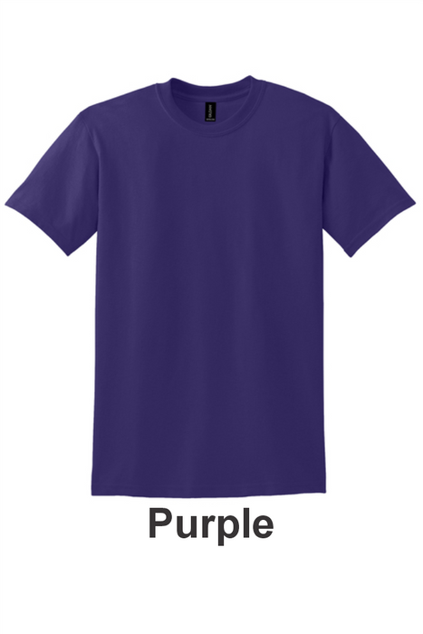 Gildan DryBlend 50/50 Short Sleeve Tee - w/ No Print (8000) - 27 Colors Available