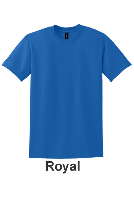 Gildan DryBlend 50/50 Short Sleeve Tee - w/ No Print (8000) - 27 Colors Available